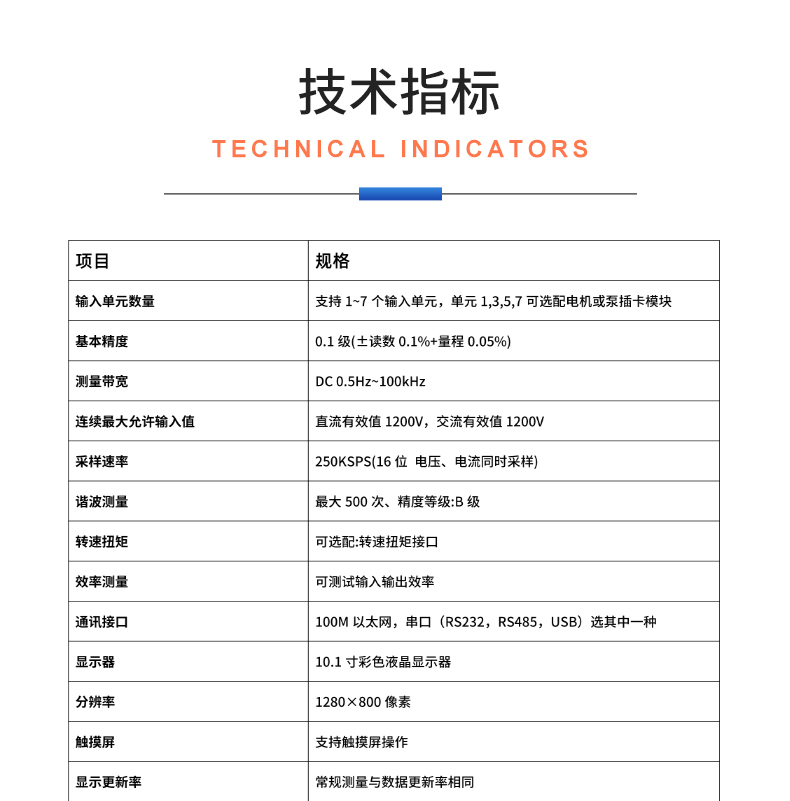 威格新品-多通道，多功能、高精度功率分析儀VG3000系列 廠家直銷 質(zhì)量保障插圖24